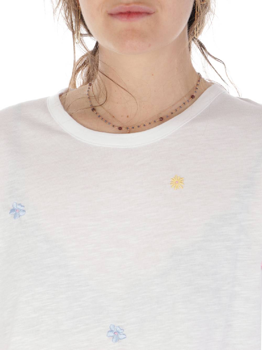 BARBOUR T-shirt Donna Sanfield In Cotone Promozione Limitata