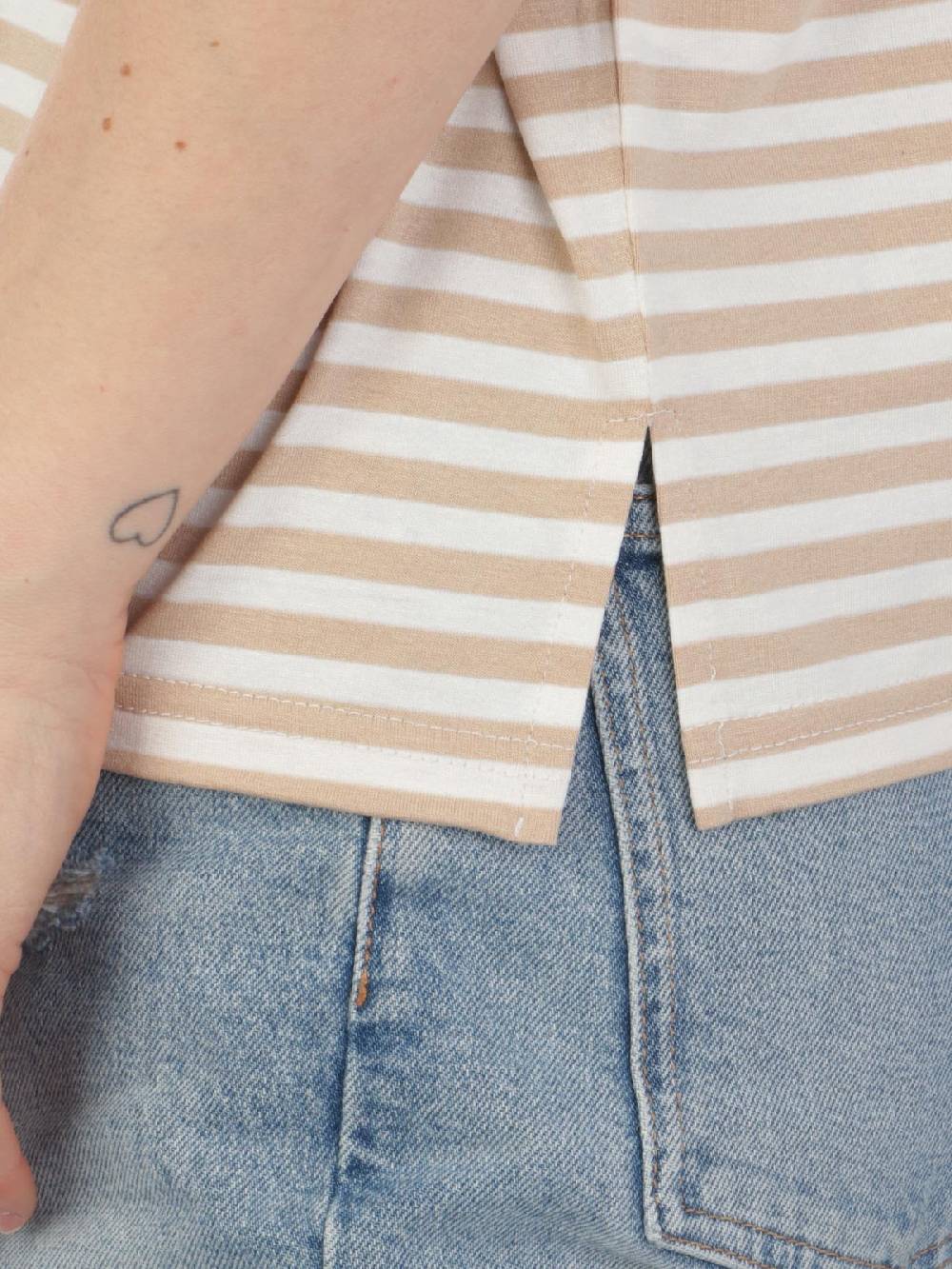 MAIDA MILA Blusa Ampia Donna Rigata In Viscosa Affare Del Giorno