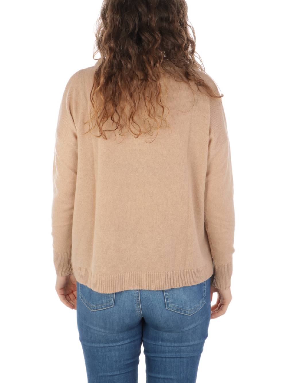 ROSSOPURO Maglia Donna in Lana e Cashmere Affare Del Giorno