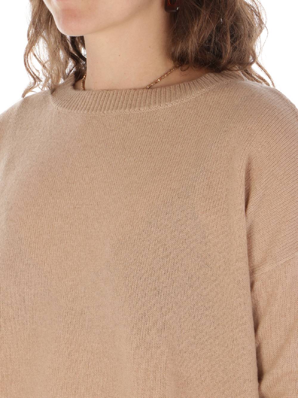 ROSSOPURO Maglia Donna in Lana e Cashmere Affare Del Giorno
