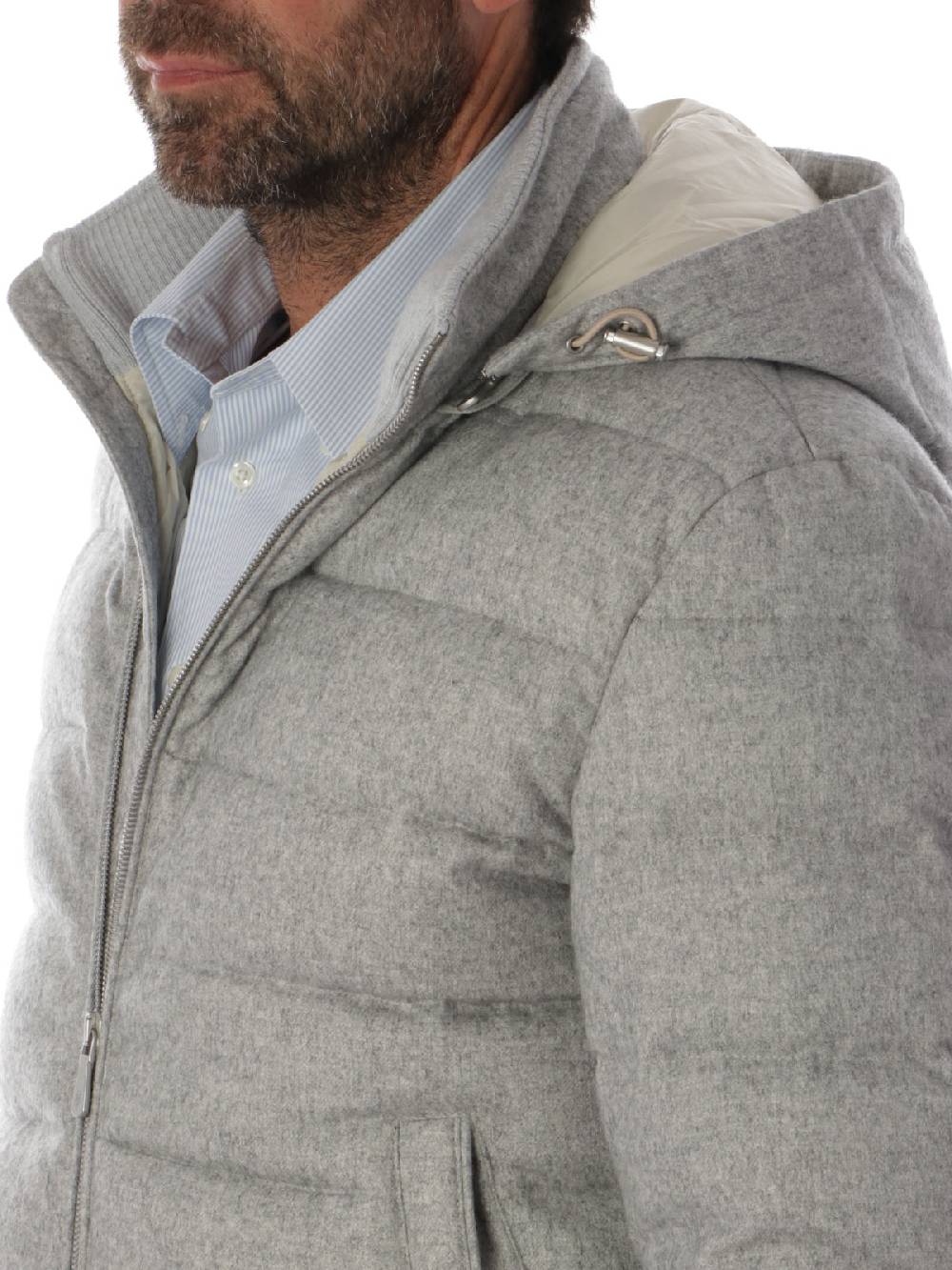ELEVENTY Giubbotto Uomo in Seta e Cashmere Prezzo Ridotto