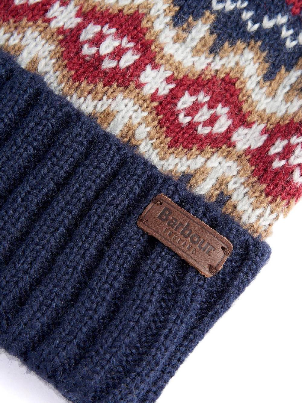 BARBOUR Berretto Uomo Case Fair Isle Sconto