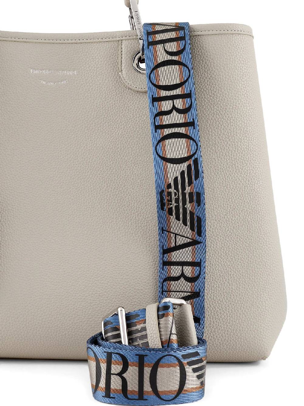 EMPORIO ARMANI Shopper Donna Stampa Cervo Sfoderata Economico
