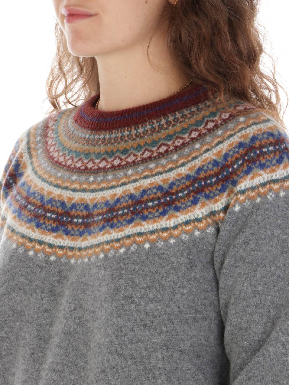 ERIBE' Pullover Donna Alpine in Lana Vendita Calda