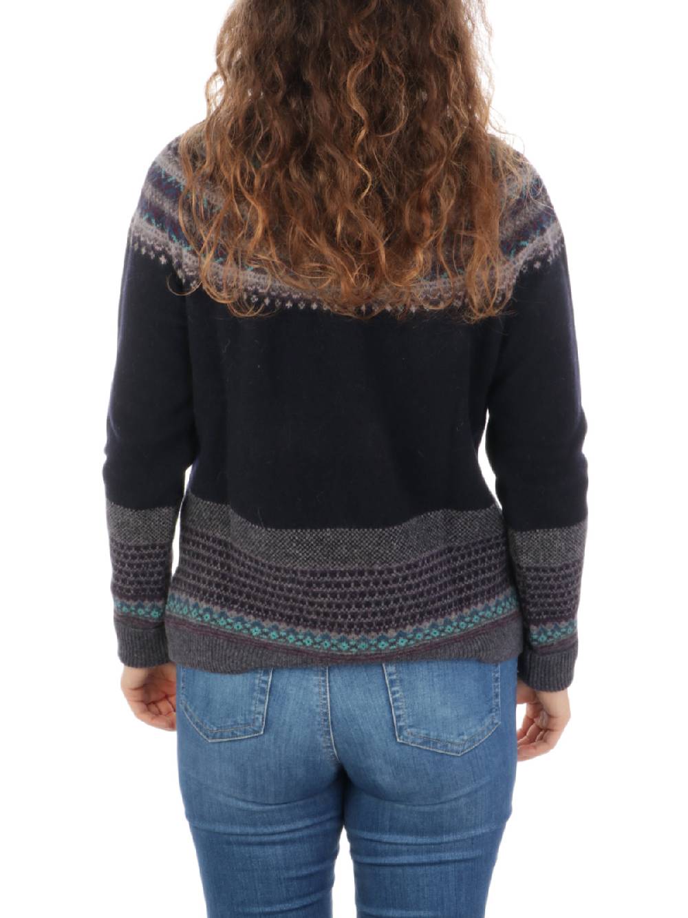 ERIBE' Pullover Donna Alpine in Lana Vendita Economica
