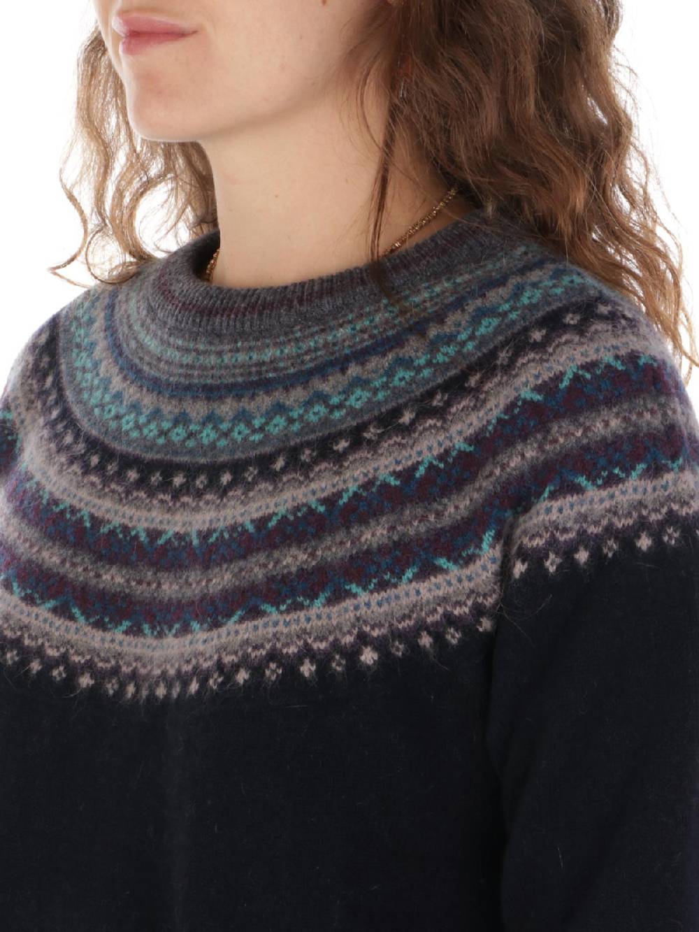 ERIBE' Pullover Donna Alpine in Lana Vendita Economica