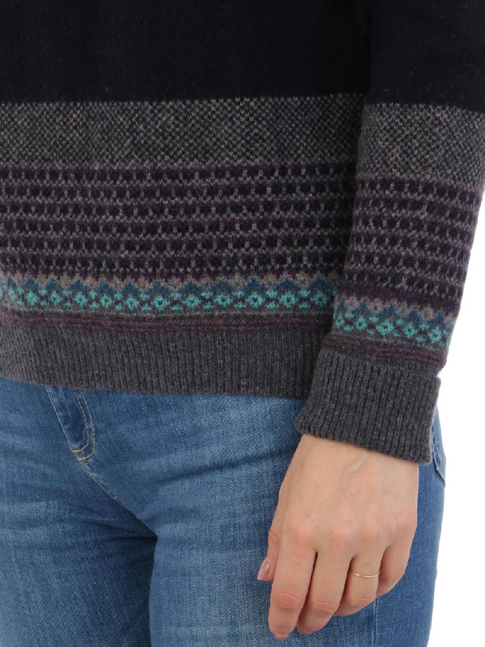ERIBE' Pullover Donna Alpine in Lana Vendita Economica
