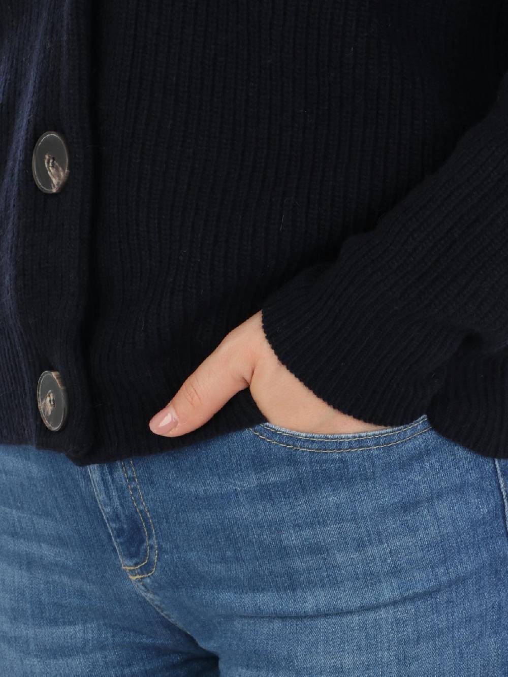 MIA Cardigan Donna in Lana e Cashmere In Saldo