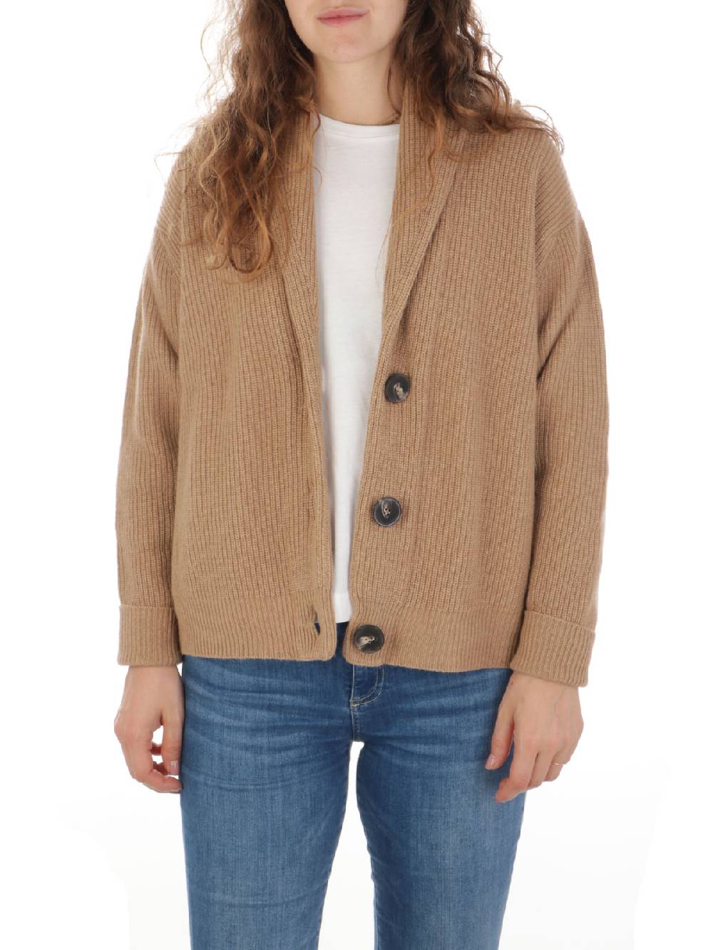 MIA Cardigan Donna in Lana e Cashmere Moda
