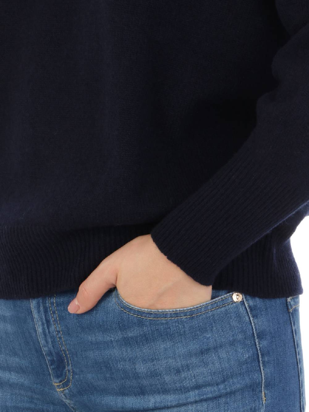 MIA Maglia Over Donna in Lana e Cashmere Italy