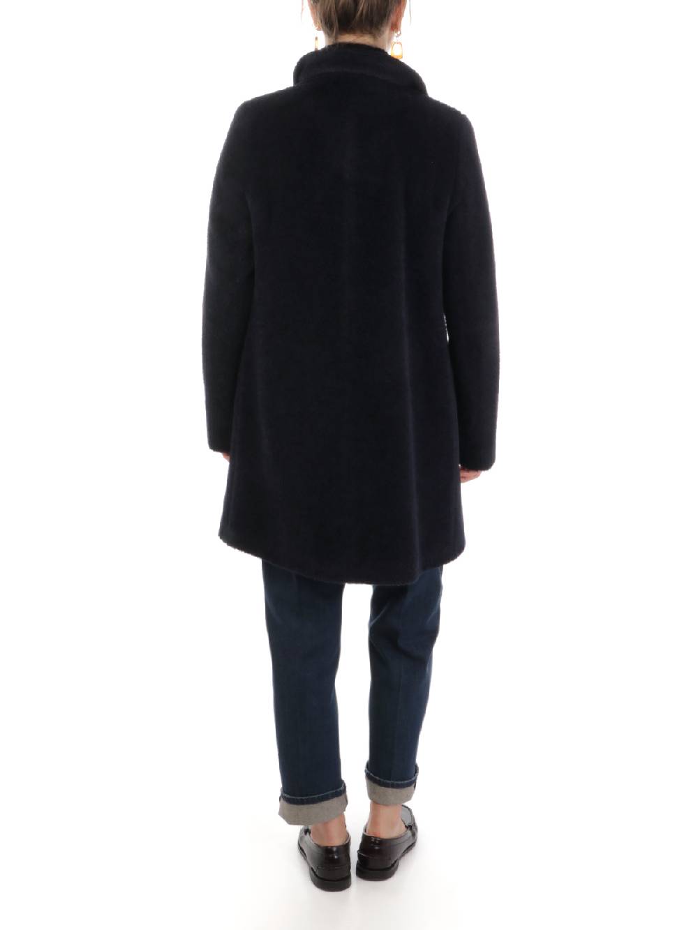 CINZIA ROCCA Cappotto Donna in Lana e Alpaca Affare Del Giorno
