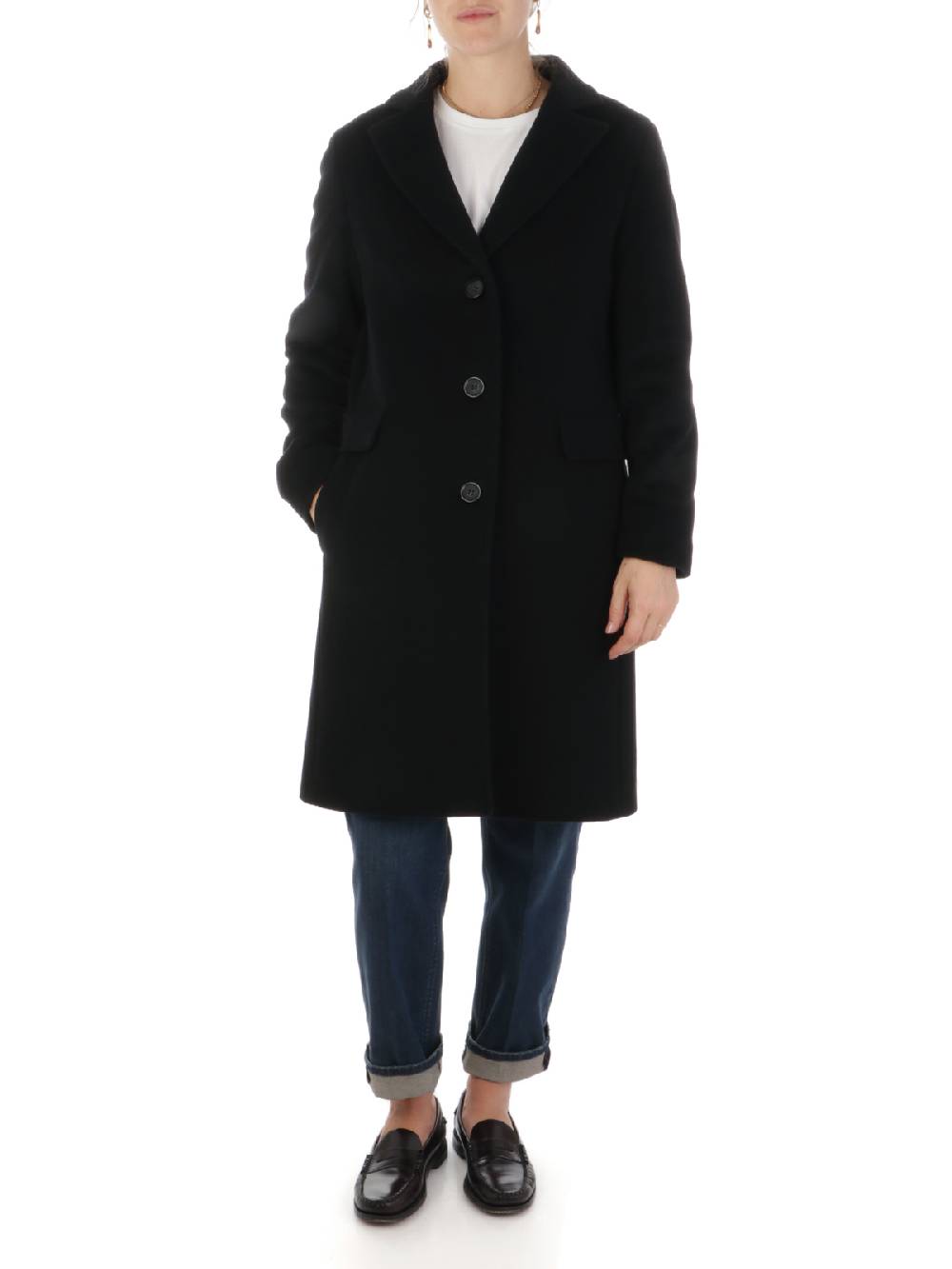 CINZIA ROCCA Cappotto Donna in Lana e Cashmere Convenienza
