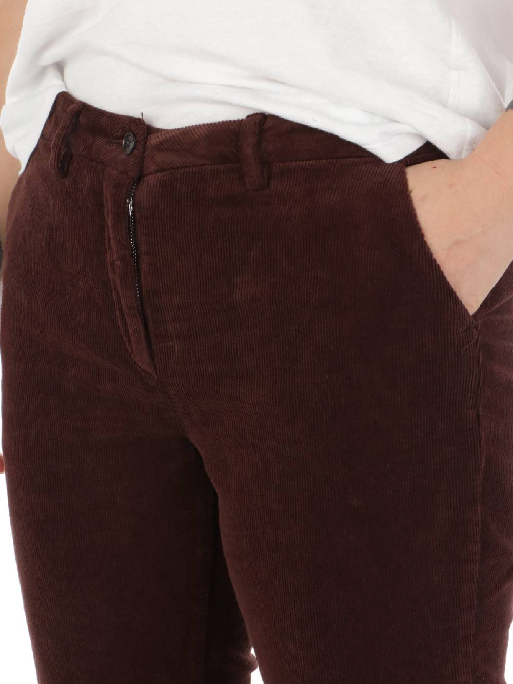 BRIGLIA 1949 Pantaloni Donna Roller in Velluto Offerta