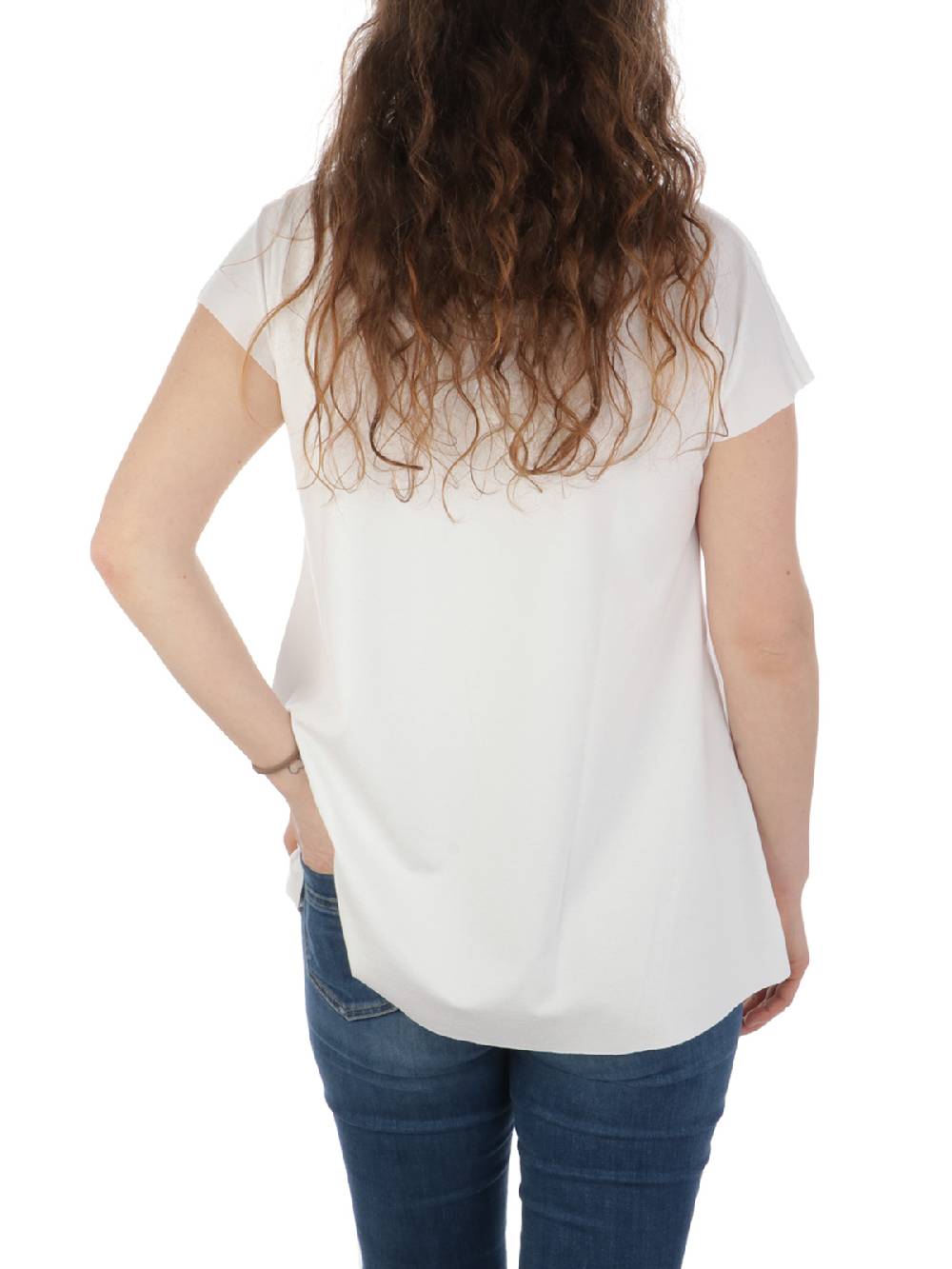 INCONTRO 7 T-Shirt Donna Nico in Viscosa Saldi Di Fabbrica