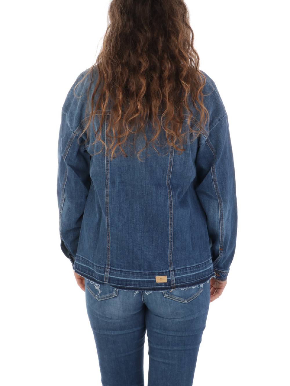 NENETTE Giubbotto in Jeans Donna Smith In Saldo