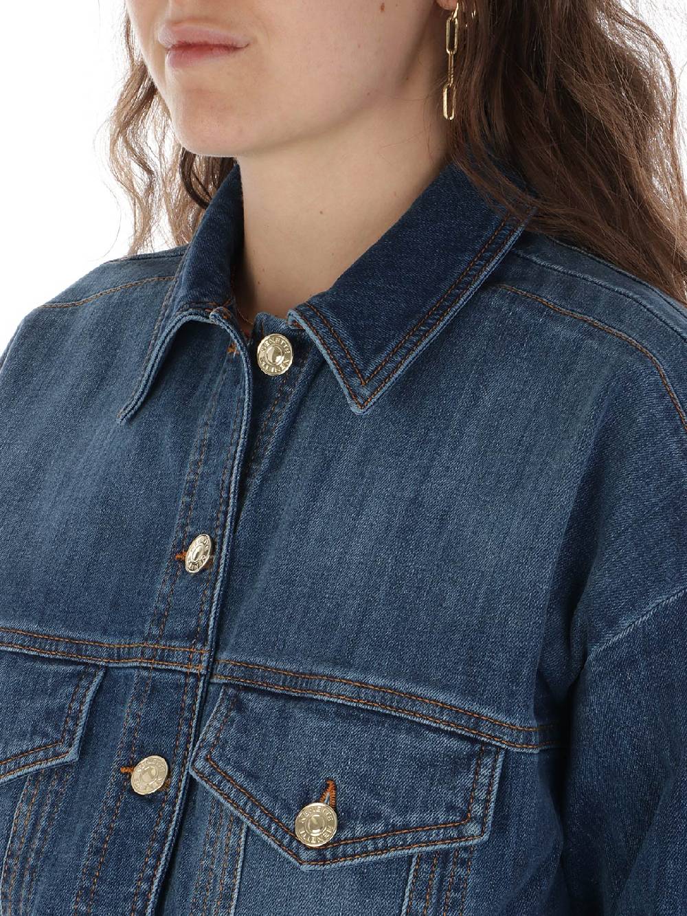 NENETTE Giubbotto in Jeans Donna Smith In Saldo