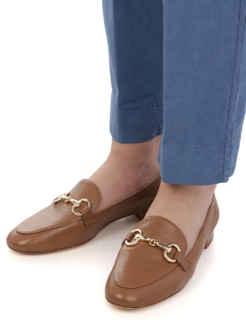 VIA MASINI 80 Pantaloni Chino Donna in Cotone Elasticizzato Italy