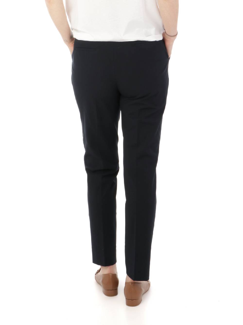 VIA MASINI 80 Pantaloni Sigaretta Donna in Cotone Qualità