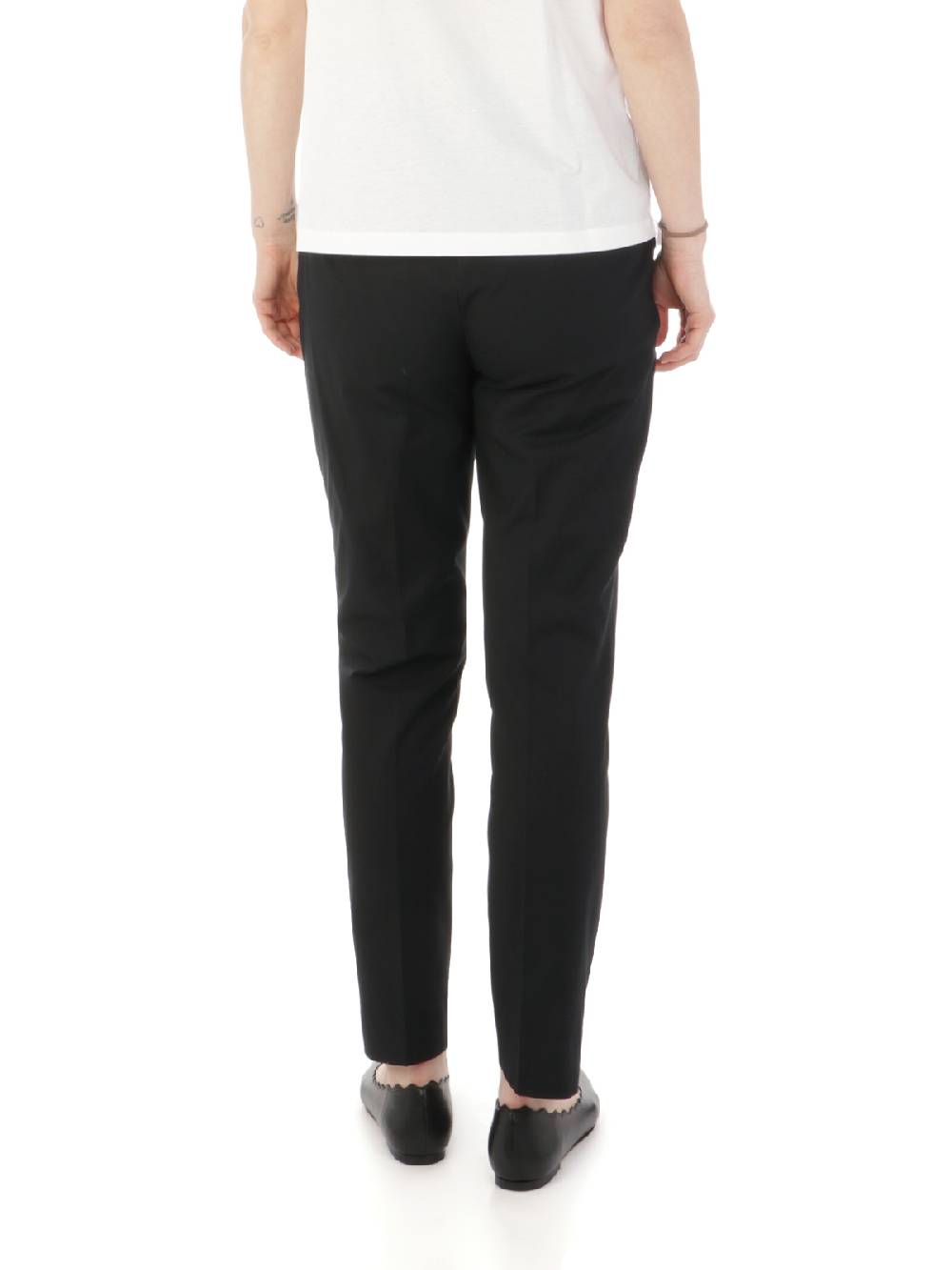 VIA MASINI 80 Pantaloni Sigaretta Donna in Cotone Vendita