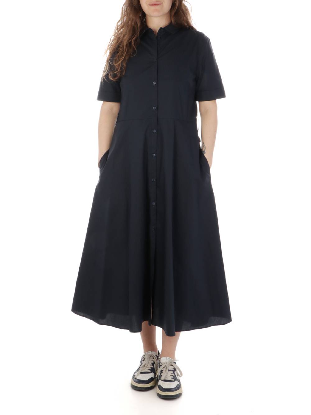 WOOLRICH Abito Lungo Donna in Cotone Acquista Ora