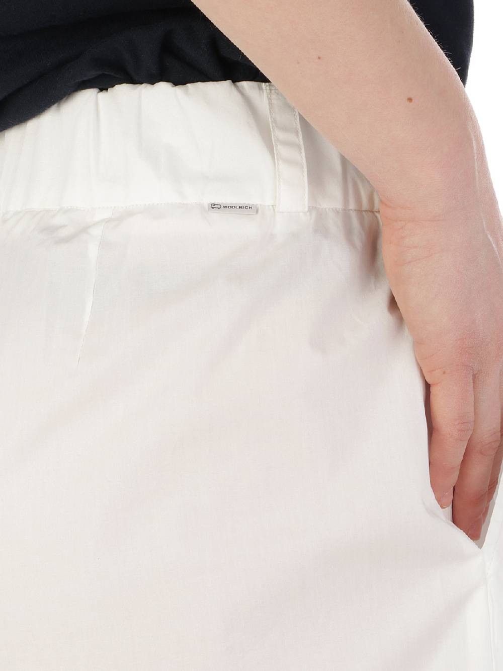 WOOLRICH Shorts Donna in Poplin di Cotone Promozione Limitata