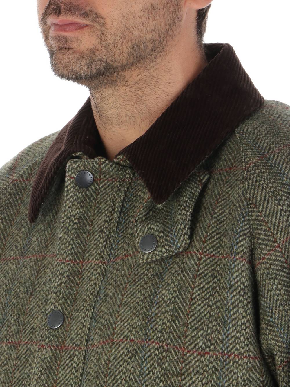 BARBOUR Giubbotto Uomo Wool Bedale Qualità