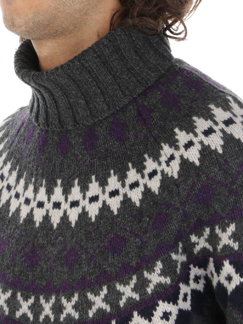 BARBOUR Dolcevita Uomo Roose Fair Isle Italy