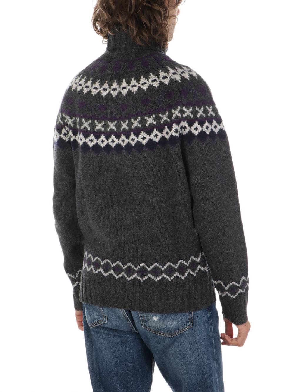 BARBOUR Dolcevita Uomo Roose Fair Isle Italy