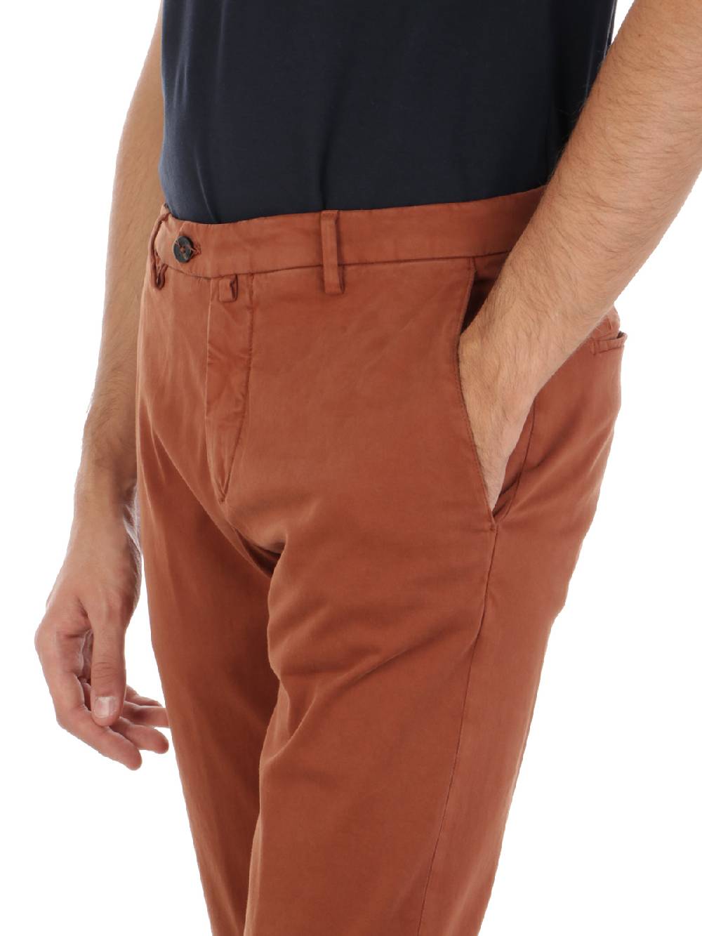 BRIGLIA 1949 Pantaloni Uomo Chino in Cotone Stretch Spedizione Gratuita