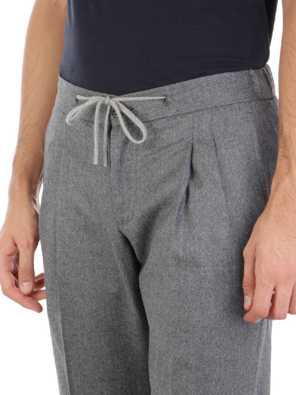 BARBA Pantaloni Uomo Roma in Lana Soddisfazione Garantita