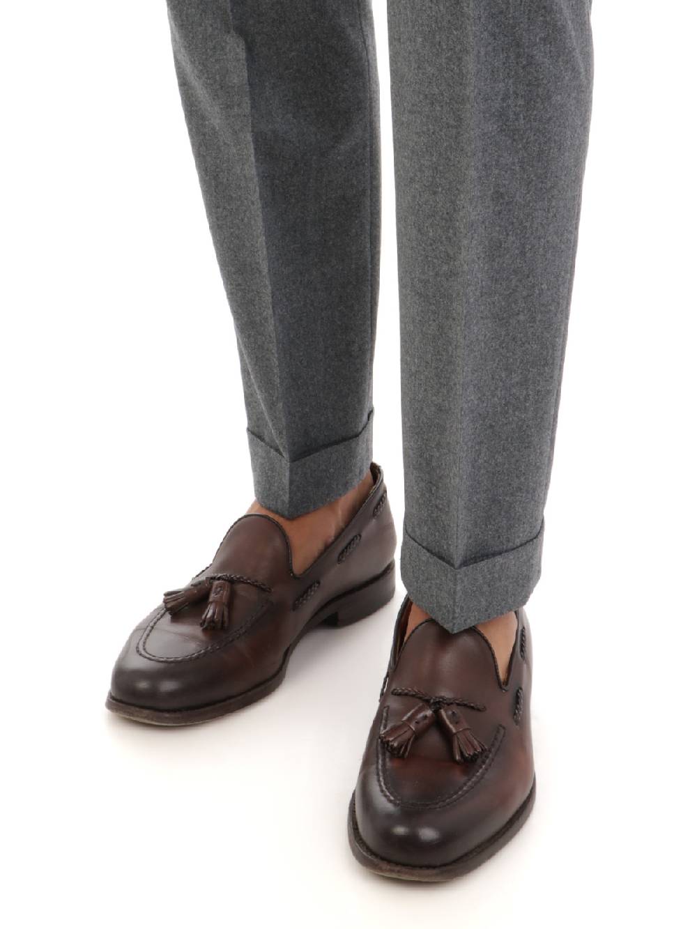 BARBA Pantaloni Uomo Roma in Lana Soddisfazione Garantita