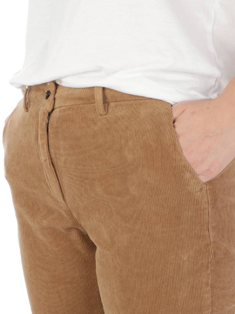 BRIGLIA 1949 Pantaloni Donna Roller in Velluto Qualità Garantita