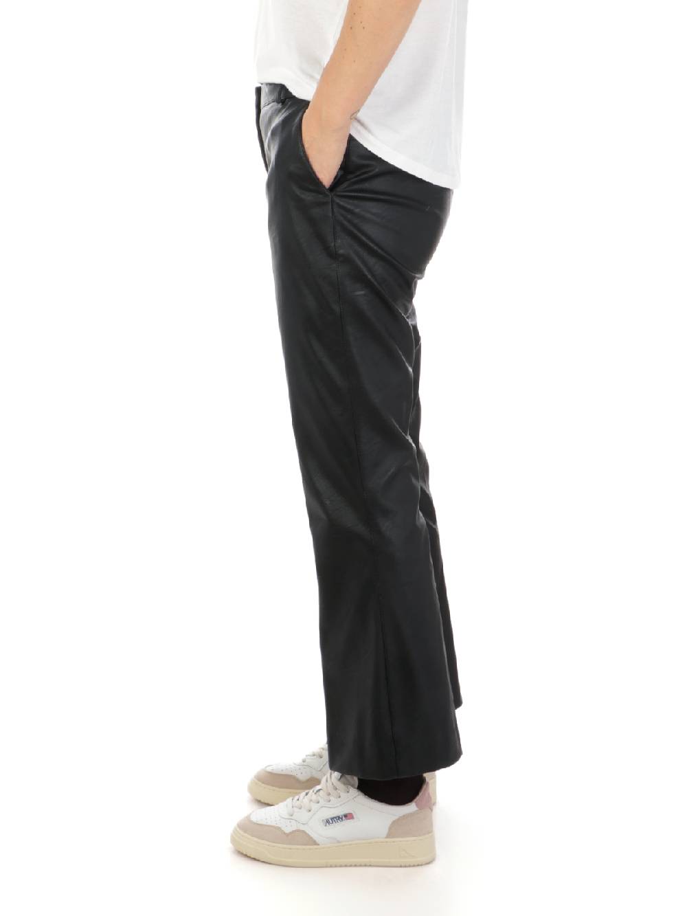 KILTIE Pantaloni Donna in Ecopelle