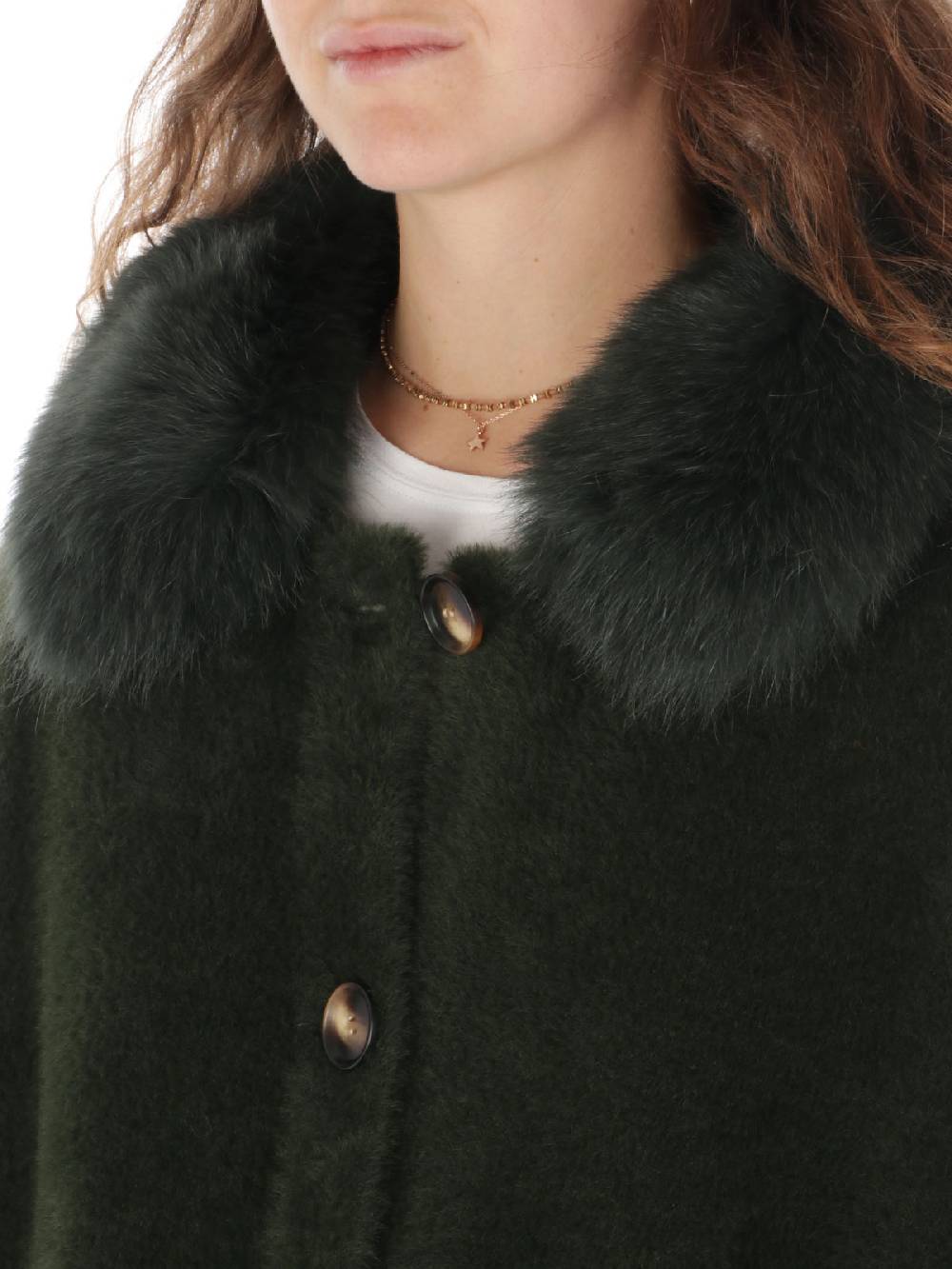 VLAB Giaccone Donna Tina in Ecopelliccia Fino Al -60%