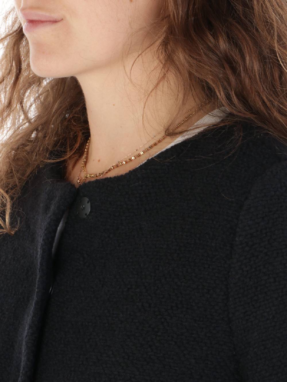ANNECLAIRE Cardigan Donna con Frange Shopping Online