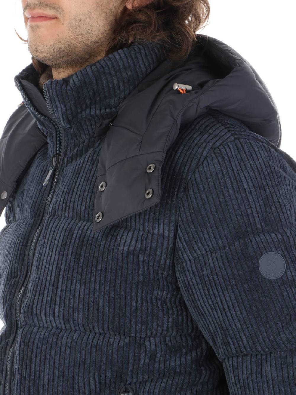 SAVE THE DUCK Giubbotto Uomo Albus in Velluto Outlet