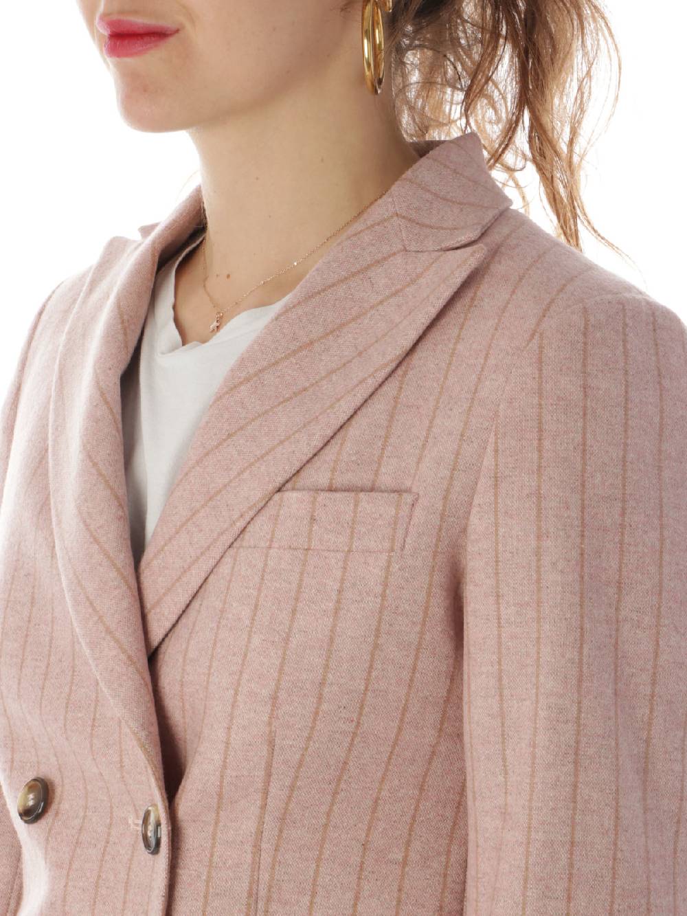 19.61 MILANO Blazer Donna Doppiopetto Diletta Vendita Economica