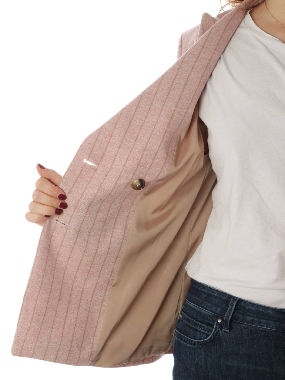 19.61 MILANO Blazer Donna Doppiopetto Diletta Vendita Economica