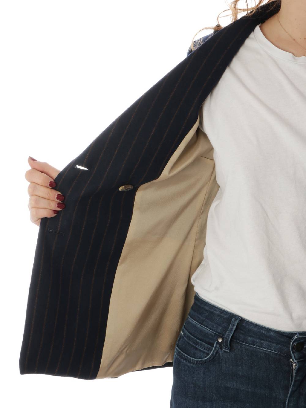 19.61 MILANO Blazer Donna Doppiopetto Diletta Saldi Di Fabbrica