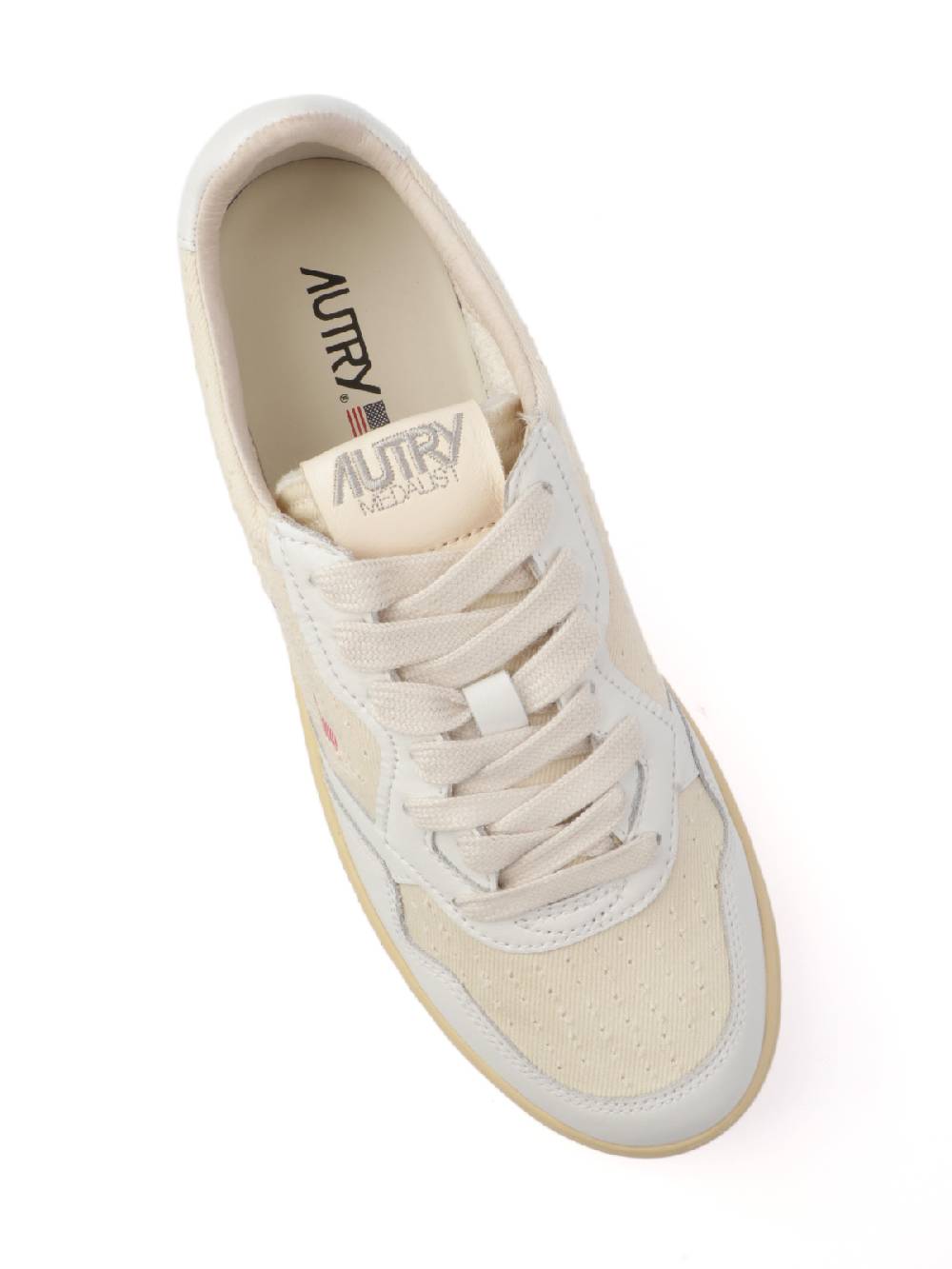 AUTRY Sneakers Uomo Medalist Low in Mesh e Pelle Nuovo