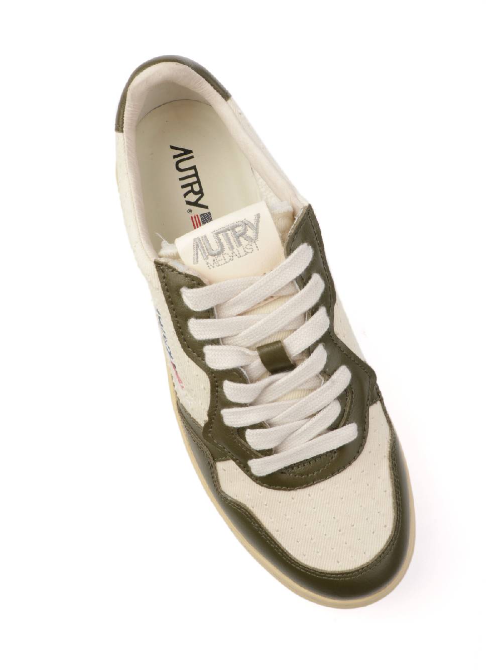 AUTRY Sneakers Uomo Medalist Low in Mesh e Pelle Qualità