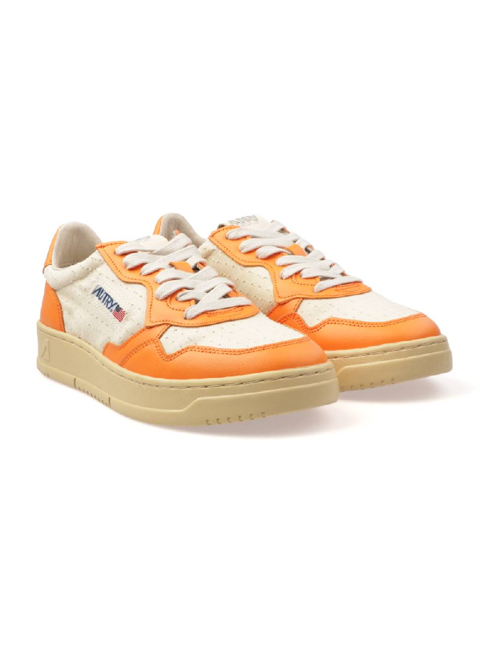 AUTRY Sneakers Uomo Medalist Low in Mesh e Pelle