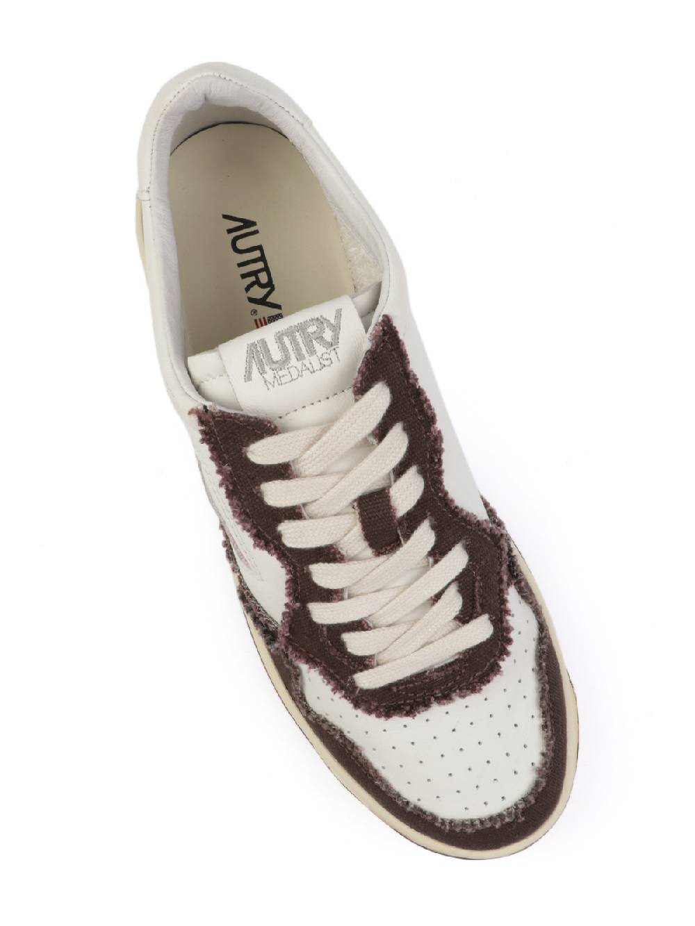 AUTRY Sneakers Uomo Medalist Low in Pelle e Tela Negozi Online