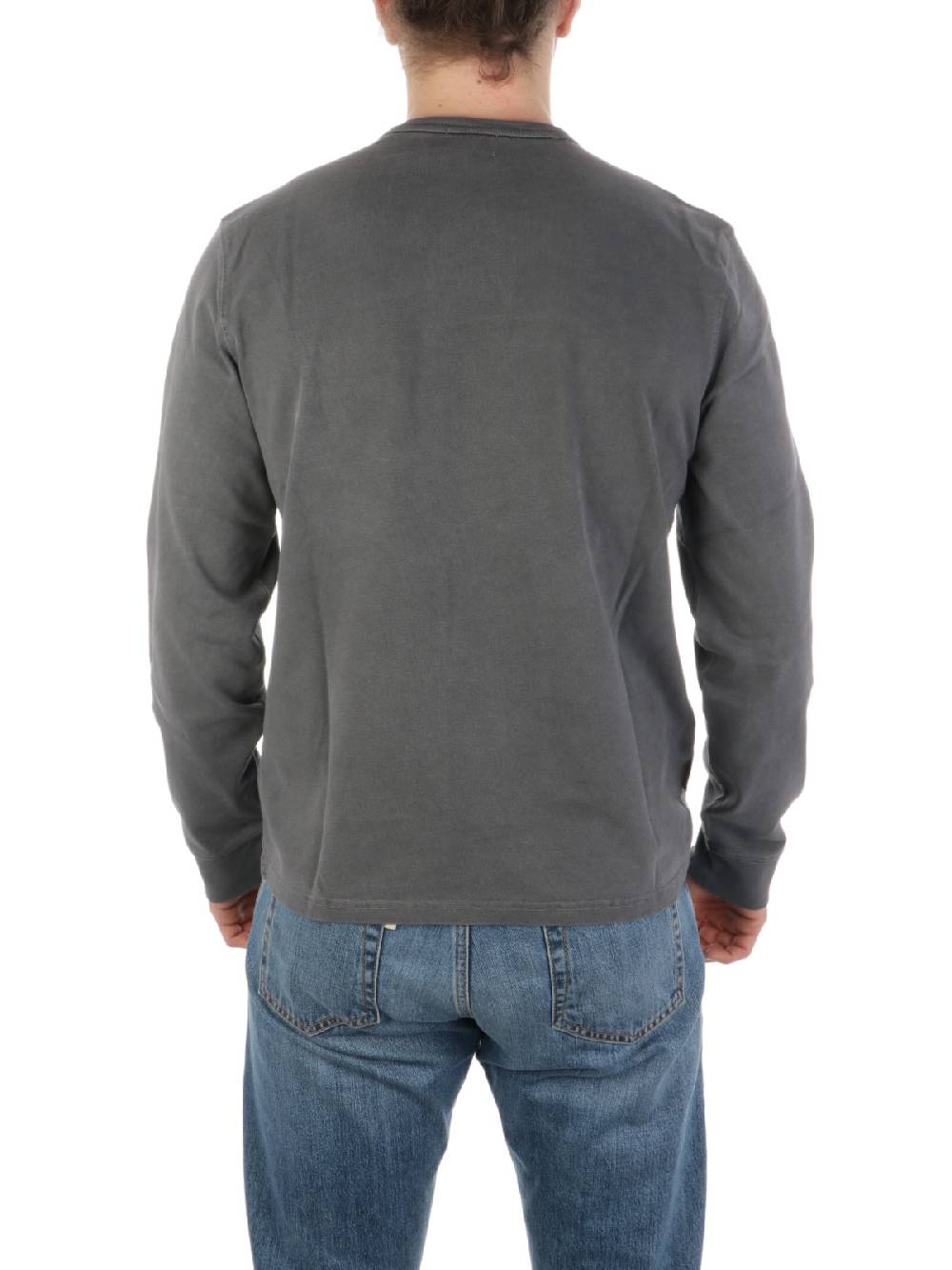 Woolrich Jersey Faded Long Sleeves Tee Fino Al -60%