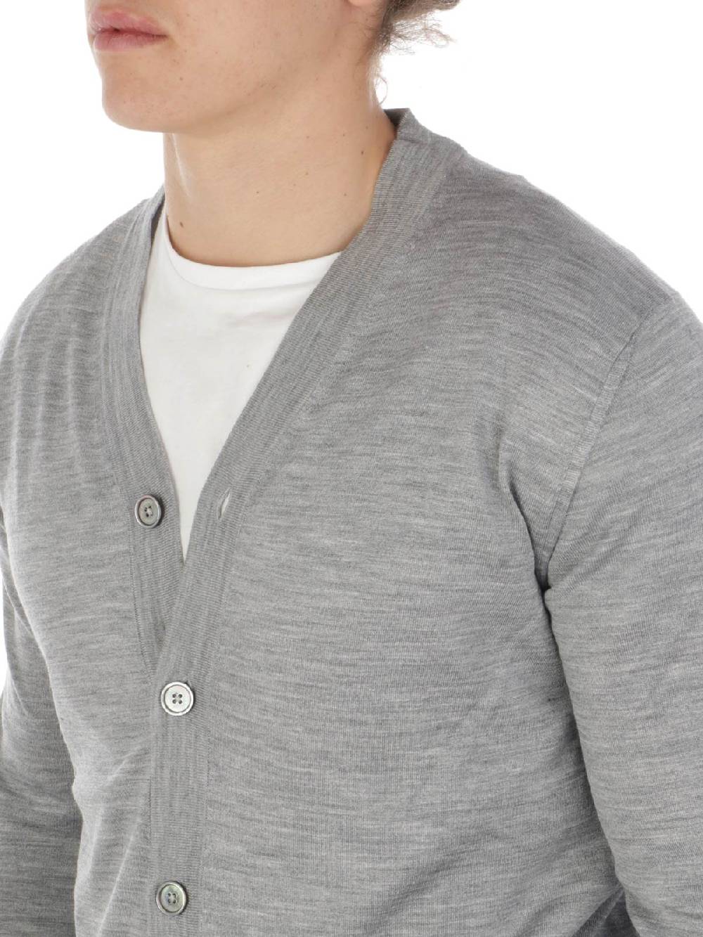 ELEVENTY Cardigan Uomo in Lana e Seta Hotsell