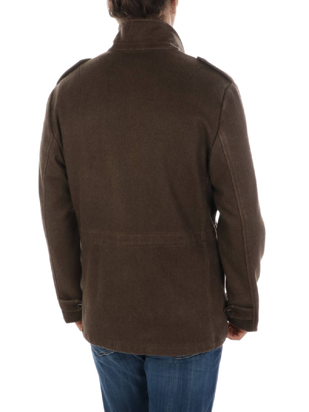 BOGLIOLI Field Jacket Uomo in Lana Ritorno libero