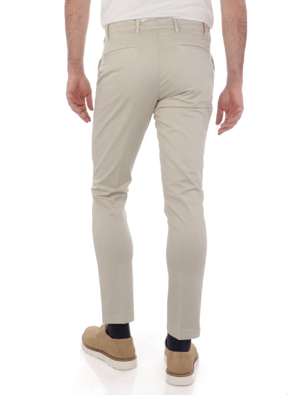 DEVORE INCIPIT Pantalone Uomo in Cotone Stretch Promozione temporanea