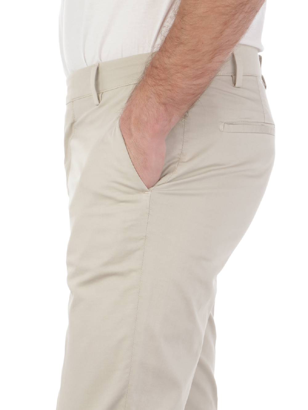 DEVORE INCIPIT Pantalone Uomo in Cotone Stretch Promozione temporanea