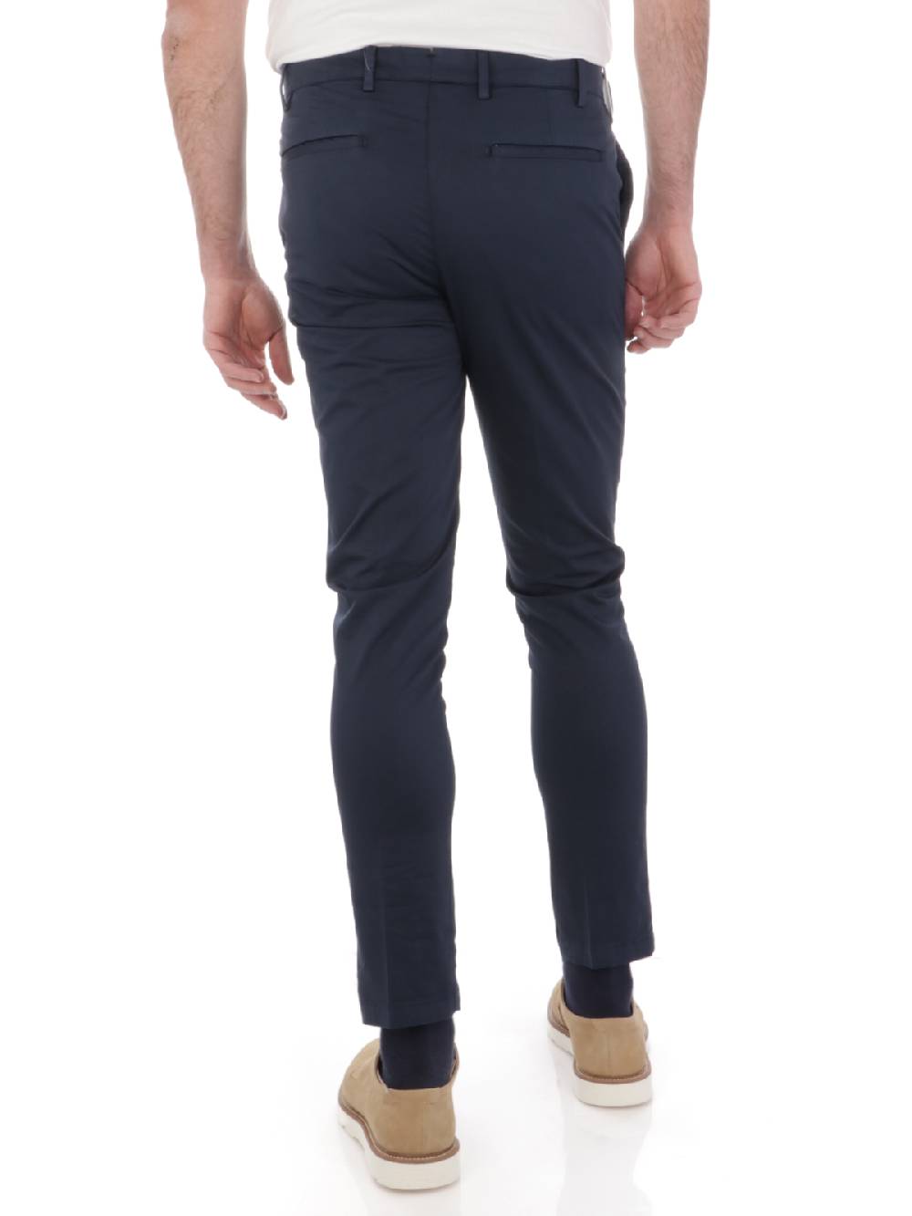 DEVORE INCIPIT Pantalone Uomo in Cotone Stretch Fino al 50% di sconto