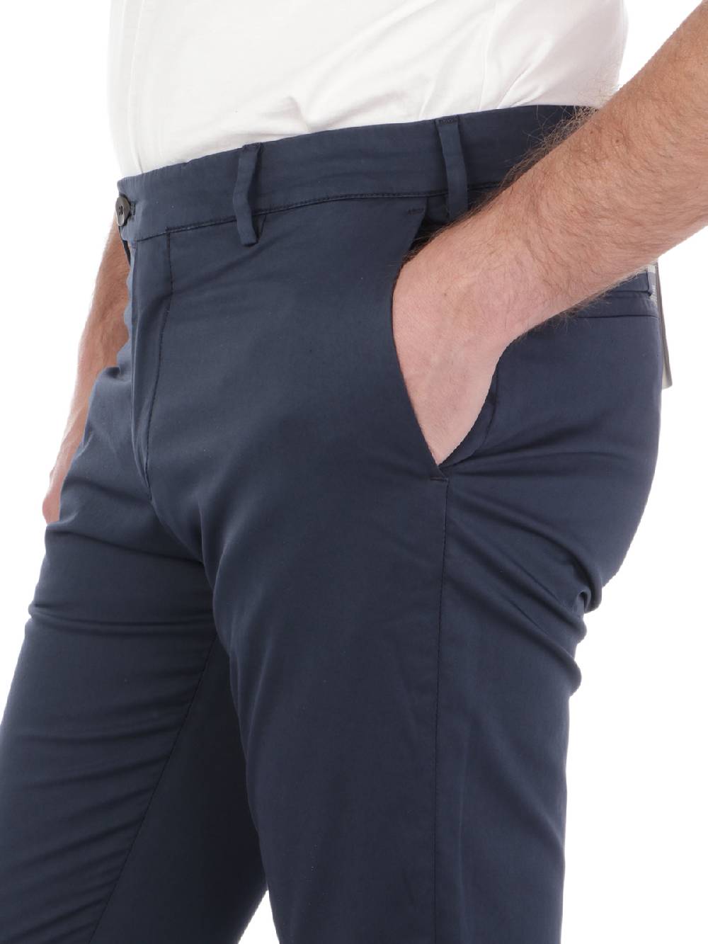 DEVORE INCIPIT Pantalone Uomo in Cotone Stretch Fino al 50% di sconto